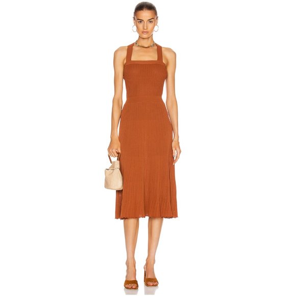 Alexis Dresses & Skirts - Alexis Bess Knit Midi Dress in Rust